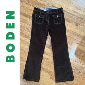 Girls Mini Boden Flare Leg Corduroy Pants